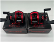 REEL DE PESCA CONCEPT NEGRO Y ROJO