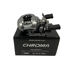 REEL HUEVITO XFISH CHROMA PARA BAITCASTING