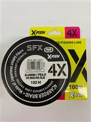 MULTIFILAMENTO SFX 4X 100M 0,40mm COLORES VARIOS