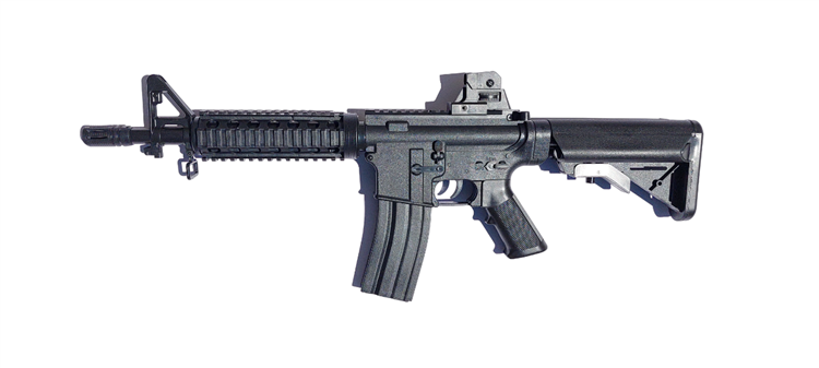 Combo Rifle Airsoft M4 Replica Resorte 6 Mm + Pistola